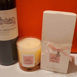 Jill Stuart Candle White Floral new Authentic